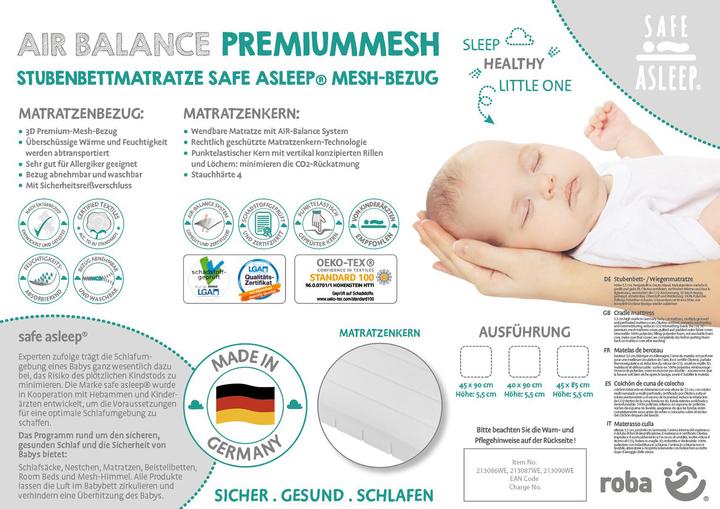 Image du produit Roba Air Balance Premiummesh (45 x 90 cm)