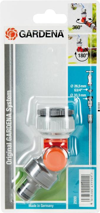 Actual product image Gardena Angle valve (Tap adaptor, 33.30 mm)
