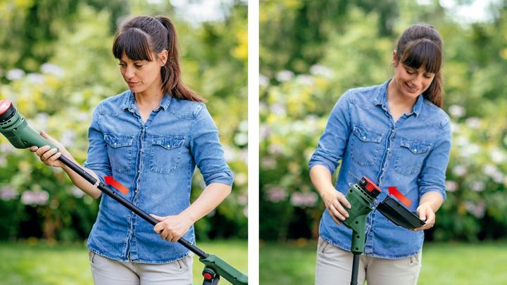 Actual product image Bosch Home & Garden EasyGrassCut 26 electric grass trimmer (Trim line)