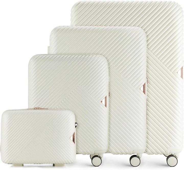 Wittchen Reisekoffer Set (99 l, Handgepäck (bis 50l), M (50 - 90l), L (90 - 115l))