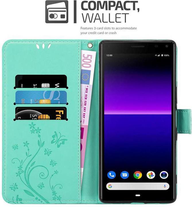 Produktbild Cadorabo Flower Book Cover (Sony Xperia 8)