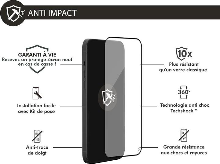 Actual product image Bigben Connected Glass screen protector (1 Piece, Apple iPhone 14 Pro Max)
