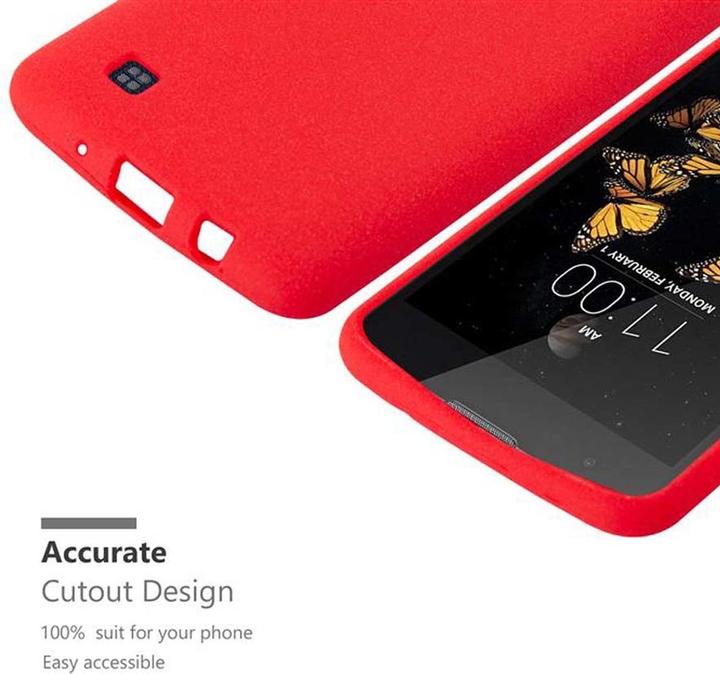 Image du produit Cadorabo Couverture TPU givrée (LG K8)