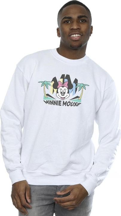 Actual product image Disney Mens Minnie MM Palm Sweatshirt (XL)