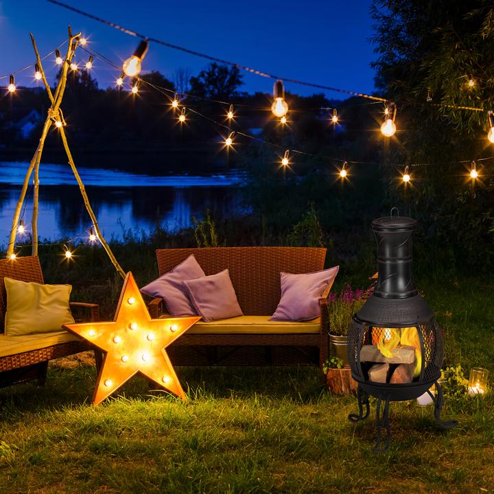 Image du produit Relaxdays Poêle de terrasse