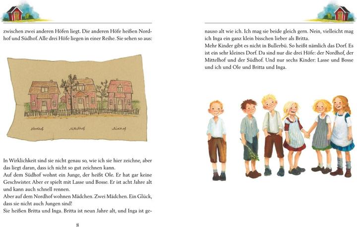 Immagine prodotto Wir Kinder aus Bullerbü (farbig) (Tedesco, Astrid Lindgren, 2014)