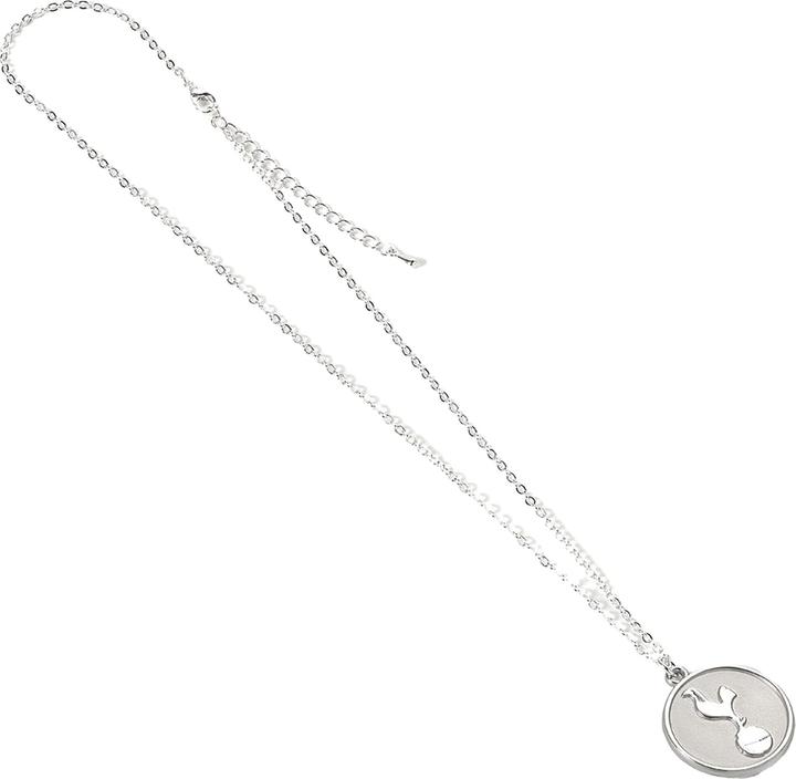 Actual product image Tottenham Hotspur FC Silver Painted Necklace & Pendant (100% synthetic material)
