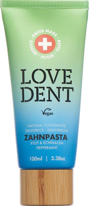 Actual product image ReUseMe LOVE DENT Toothpaste without Fluoride with Echinacea & Xylitol (100 ml)