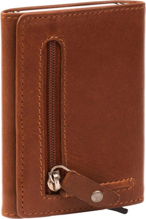 Immagine prodotto The Chesterfield Brand Wax Pull Up porta carte di credito in pelle con protezione RFID 7 cm