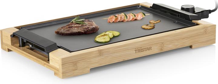 Image du produit Tristar Barbecue/barbecue de table avec plaque de cuisson lisse