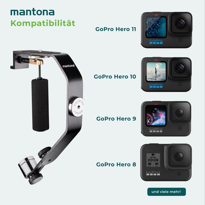 Image du produit mantona Trépied flottant pour GoPro (GoPro HERO8 Black)