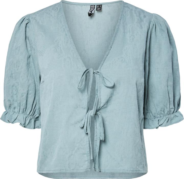 Actual product image Pieces PCRILEY GEBUNDENE Oberteil mit kurzen Ärmeln (XL)