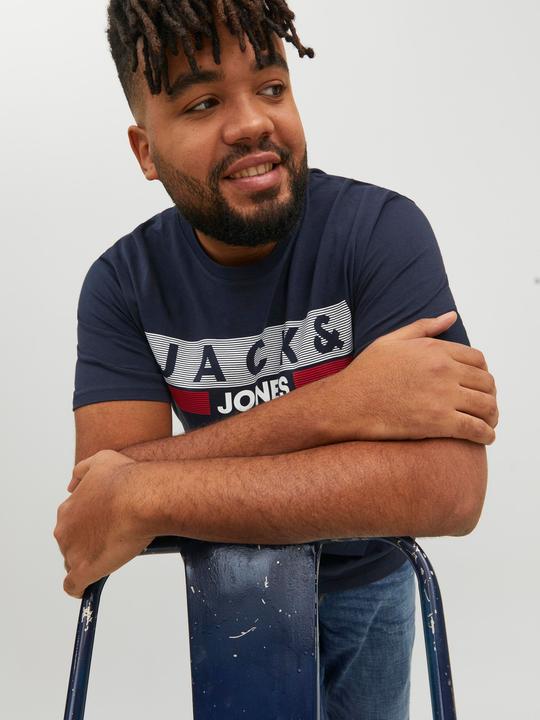 Immagine prodotto Jack & Jones Maglietta con logo Plus Size (XXL)