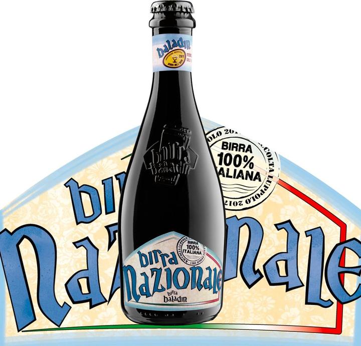 Baladin Birra NAZIONALE Blond Ale Cassa di birra bionda / 6,5 (12 x 33 cl)