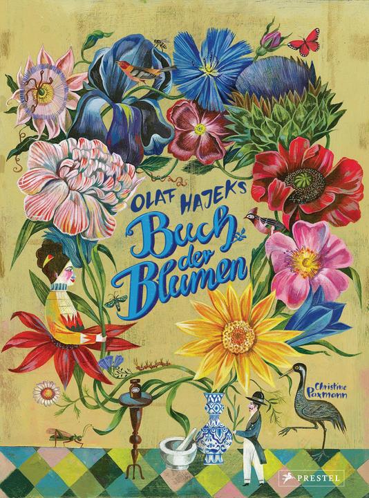 Actual product image Olaf Hajeks Buch der Blumen (German, Christine Paxmann, 2020)