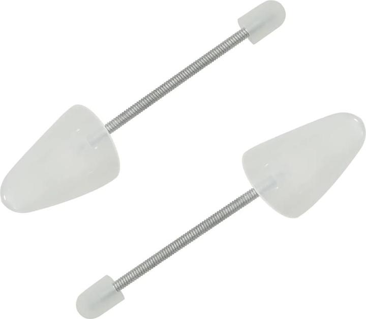 Produktbild VidaXL Schuhspanner mit Spiralfeder 5 Paar Weiss EU 35-38 (10 x)