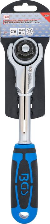 Immagine prodotto BGS Cricchetto reversibile con testa sferica 12,5 mm (1/2") (1/2")