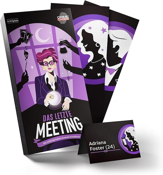 Produktbild Crime Cases Das letzte Meeting - Krimidinner (Deutsch)