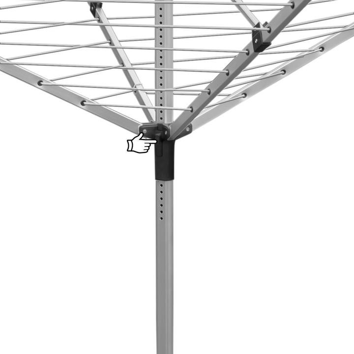 Produktbild Promis SU200 CAPRI four-arm garden laundry dryer (50 m)