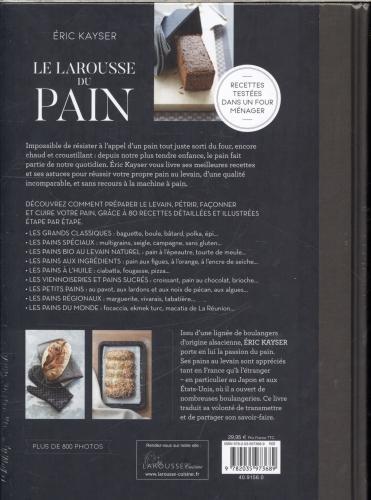 Produktbild Larousse pratique Le Larousse du pain : 80 recettes de pains et viennoiseries (Französisch, Kayser Eric, 2019)