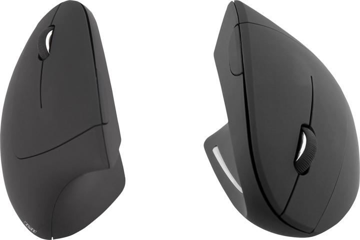 Actual product image T'nB Souris sans fil compatible Ergo verticale pour gaucher (Noir) (Wireless)