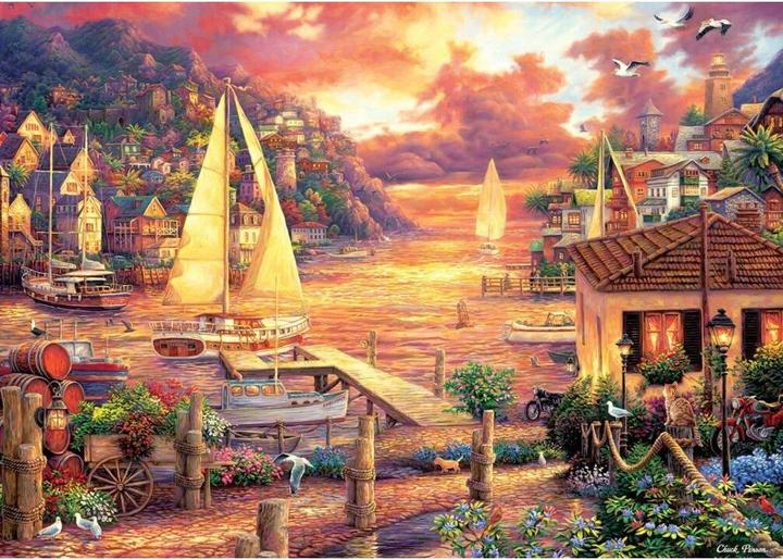 Immagine prodotto Heidi Cheese Line HeiDi Art Puzzle 3000 pz. 5524 Il mare d'oro di Chuck Pinson (3000 pezzi)