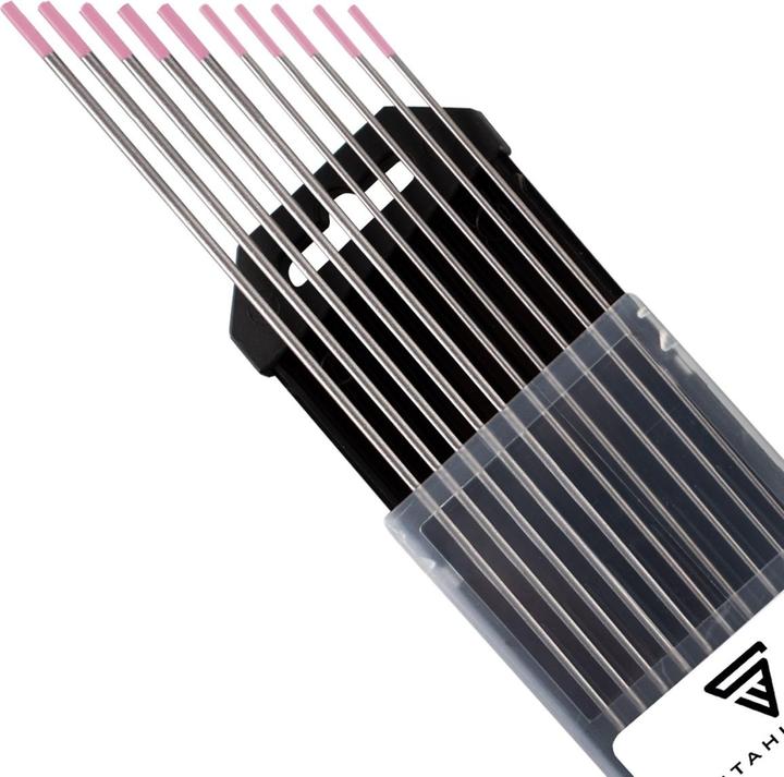 Image du produit Stahlwerk Électrodes en tungstène WX Pink 1,6 + 2,4 mm 5 de chaque dans un set pratique de 10 pièces