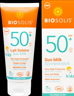 Produktbild Biosolis Baby & Kids (Sonnenmilch, SPF 50, 100 ml, 151 g)