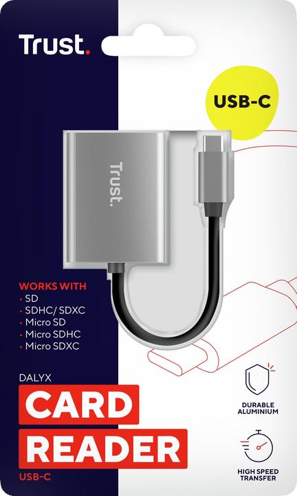 Actual product image Trust Dalyx Fast (USB-C 3.2 Gen 1)