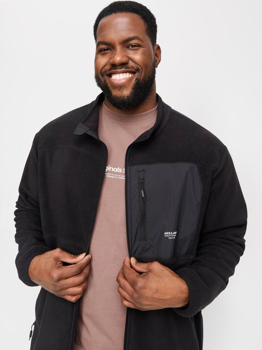 Actual product image Jack & Jones Plus Size Fleecejacke Fleecejacke (5XL)
