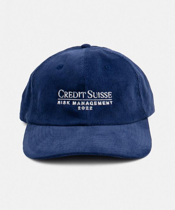 Produktbild Plakativ «Credit Suisse Risk Management» Corduroy Cap Navy