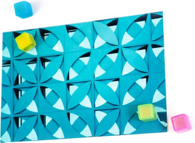 Actual product image Trendform Magic Magnets CUBE NEON Set of 4 (4 x)