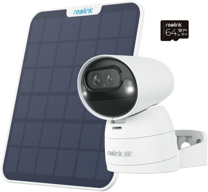 Reolink Argus B730 + Solar + 64GB (3840 x 2160 pixels)