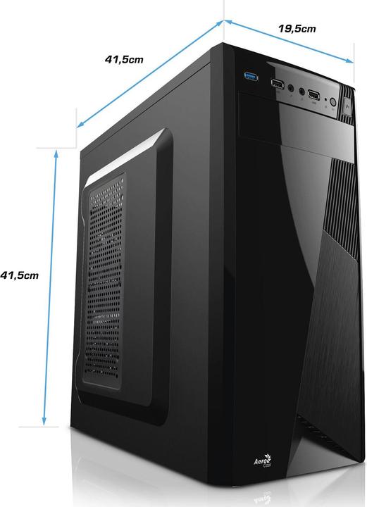 Produktbild Kiebel Business Professional PC 12 Intel Core i7-12700, 16GB RAM, Intel UHD Graphics 730, 1TB SSD, DVD (Intel Core i7-12700K, 32 GB, 1000 GB, UHD Graphics 730)