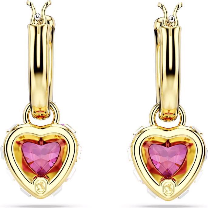 Immagine prodotto Swarovski Orecchini Stilla con cuore in oro rosso (Metallo Swarovski)
