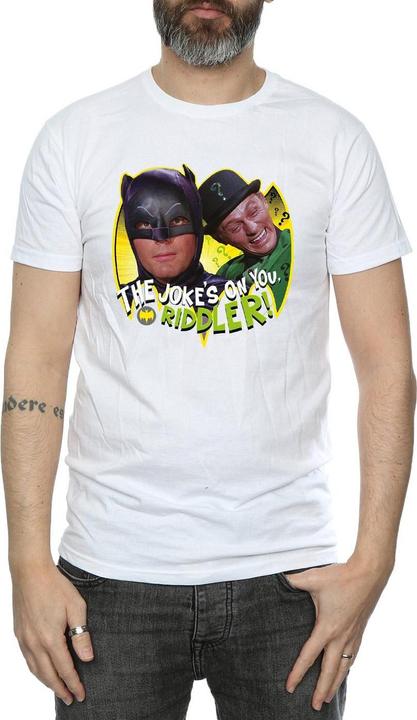 Actual product image Mens Batman TV Series The Riddler Joke T-Shirt (S)