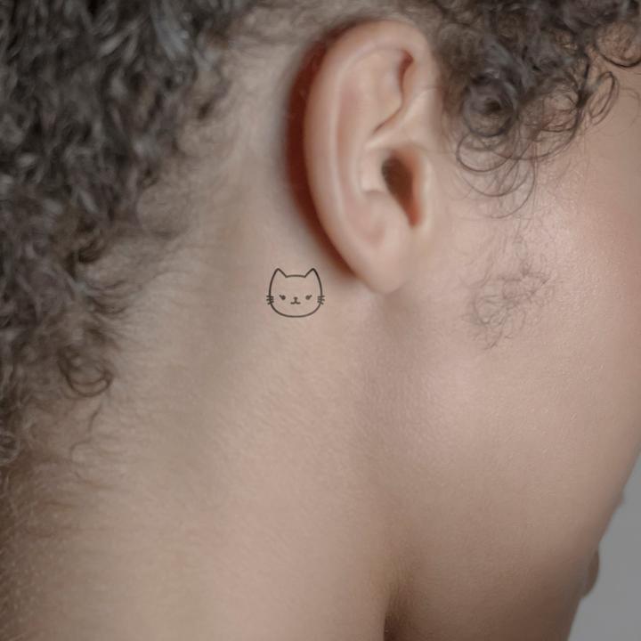 Image du produit minink Tatouage temporaire - Chat en colère
