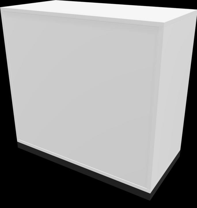 Actual product image Narbutas Choice sliding door cabinet (80 x 40 x 76 cm)