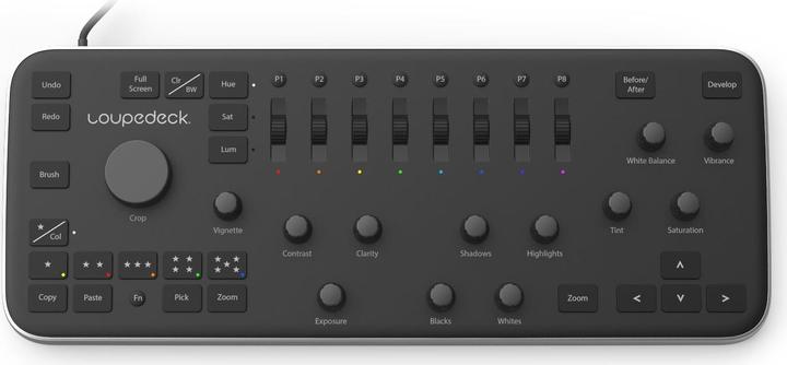 Actual product image Loupedeck Controller for Adobe Lightroom
