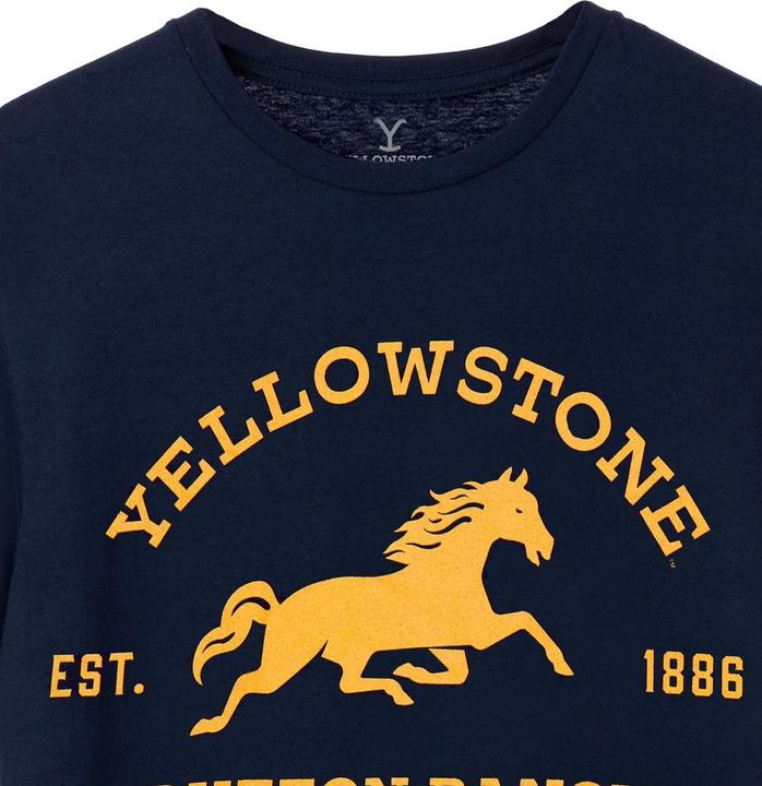 Produktbild Yellowstone Dutton Ranch TShirt kurzärmlig (S)
