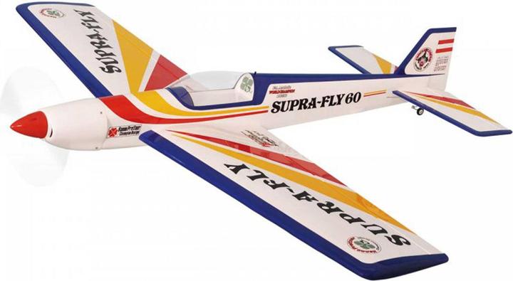 Actual product image Pichler Hanno Prettner Supra Fly 60 1720 mm red-yellow ARF (Multi motor)
