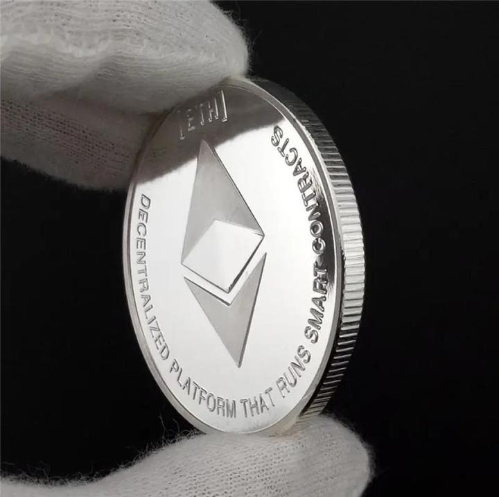 Actual product image Crypto Novelty Ethereum Cryptocurrency Souvenir Novelty Item Coin