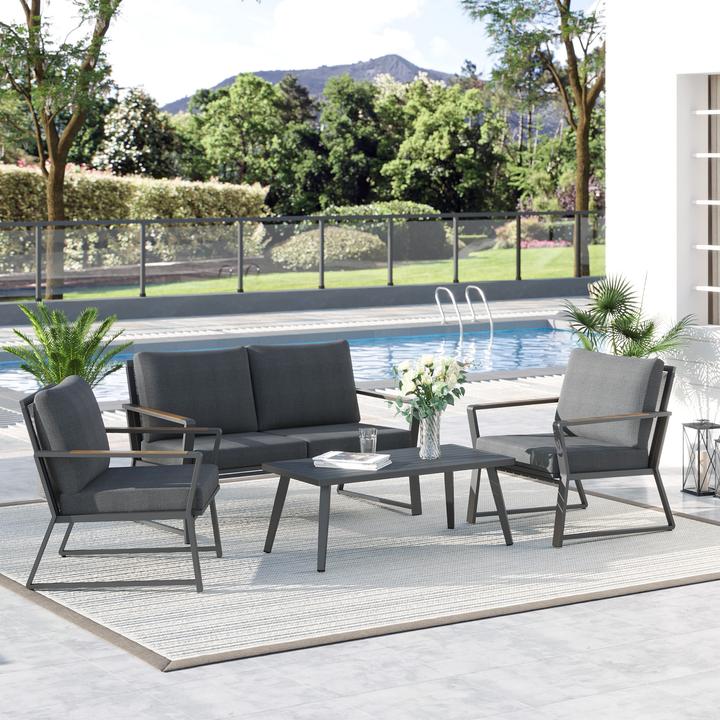Immagine prodotto Outsunny Set di mobili da giardino con tavolo