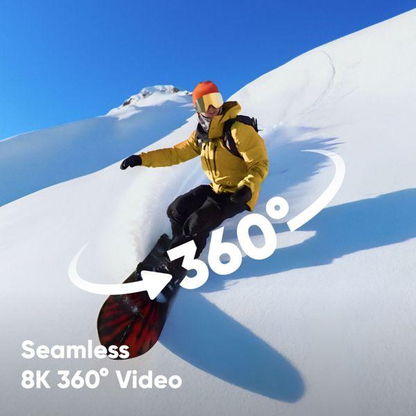 Actual product image Insta360 X4 Snowboard Combo (Wi-Fi)