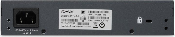 Actual product image Avaya Ers 3510gt Pwr+ (10 ports)