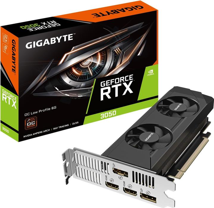 Actual product image Gigabyte VGA GBT RTX3050 6GB OC Low Profile (6 GB)