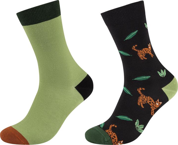 Fun Socks Motiv Cat Bengal (2er Pack, 41 - 46)