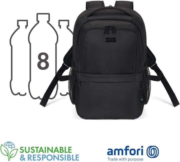 Produktbild Dicota Backpack Eco Core 13"-14.1" black (19 l)