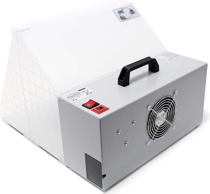 Immagine prodotto Wiltec Aerografo Doppia unità di aspirazione 420 6 m³/min Filtro Overspray