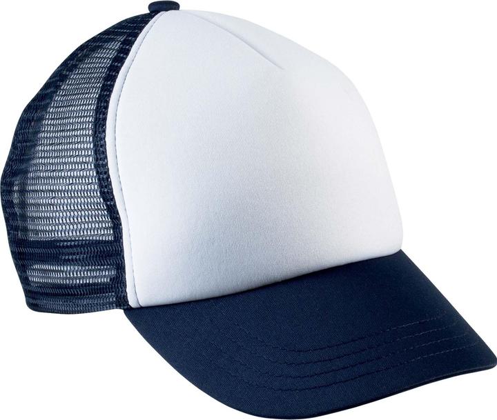 Navy Blue, White